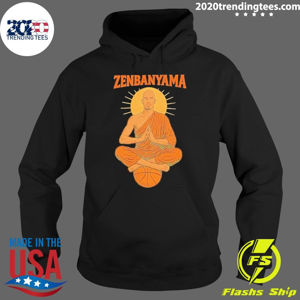 Zenbanyama Victor Wembanyama Monk Parody Logo Shirt