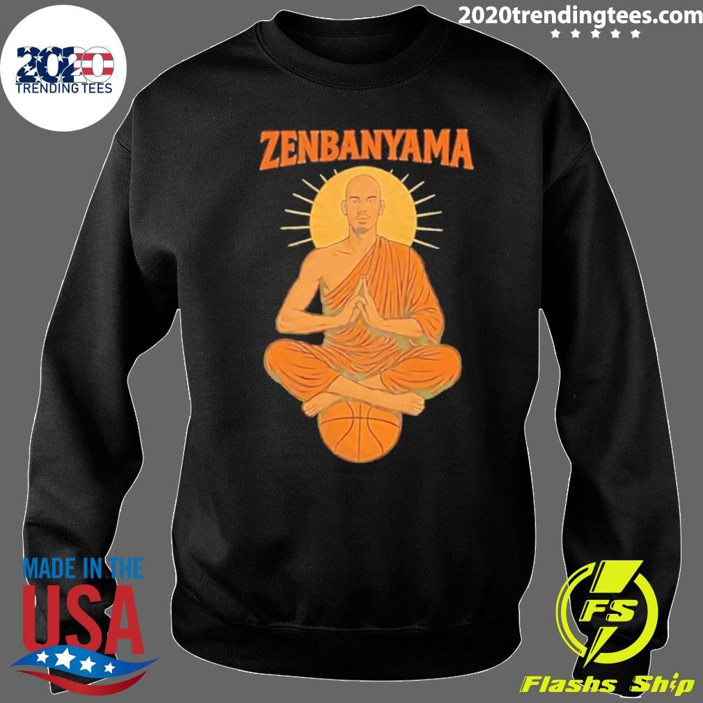 Zenbanyama Victor Wembanyama Monk Parody Logo Shirt