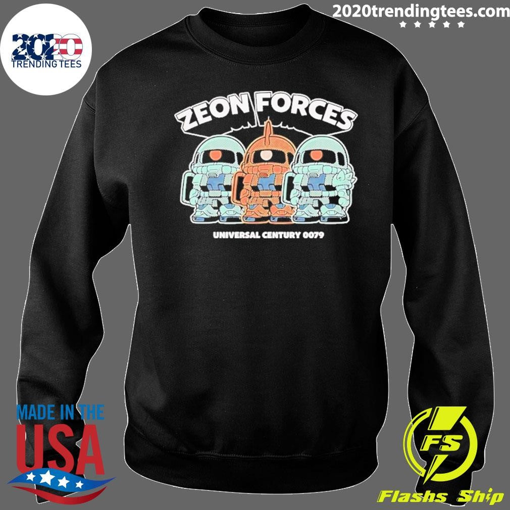 Zeon Forces Universal Century 0079 Zaku Ii Shirt