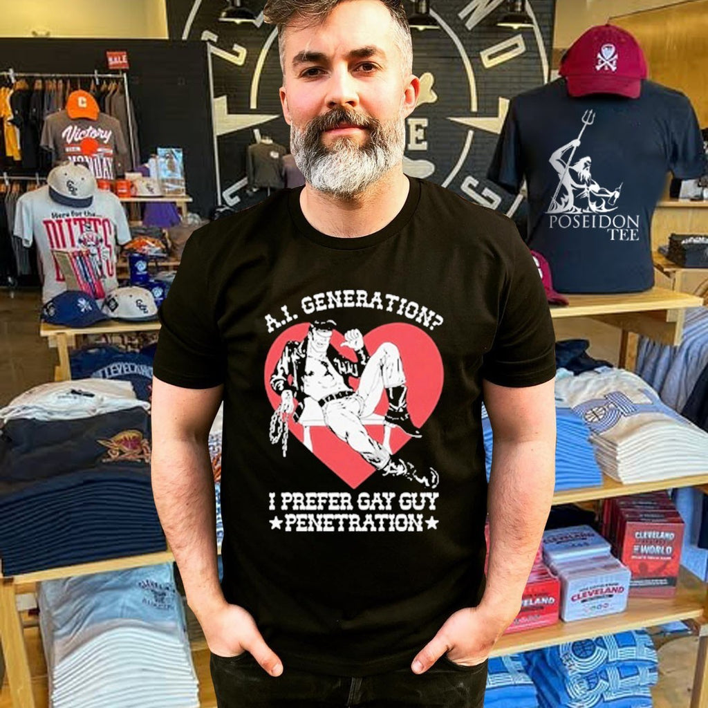 A.I. Generation I Prefer Gay Guy Penetration T-shirt