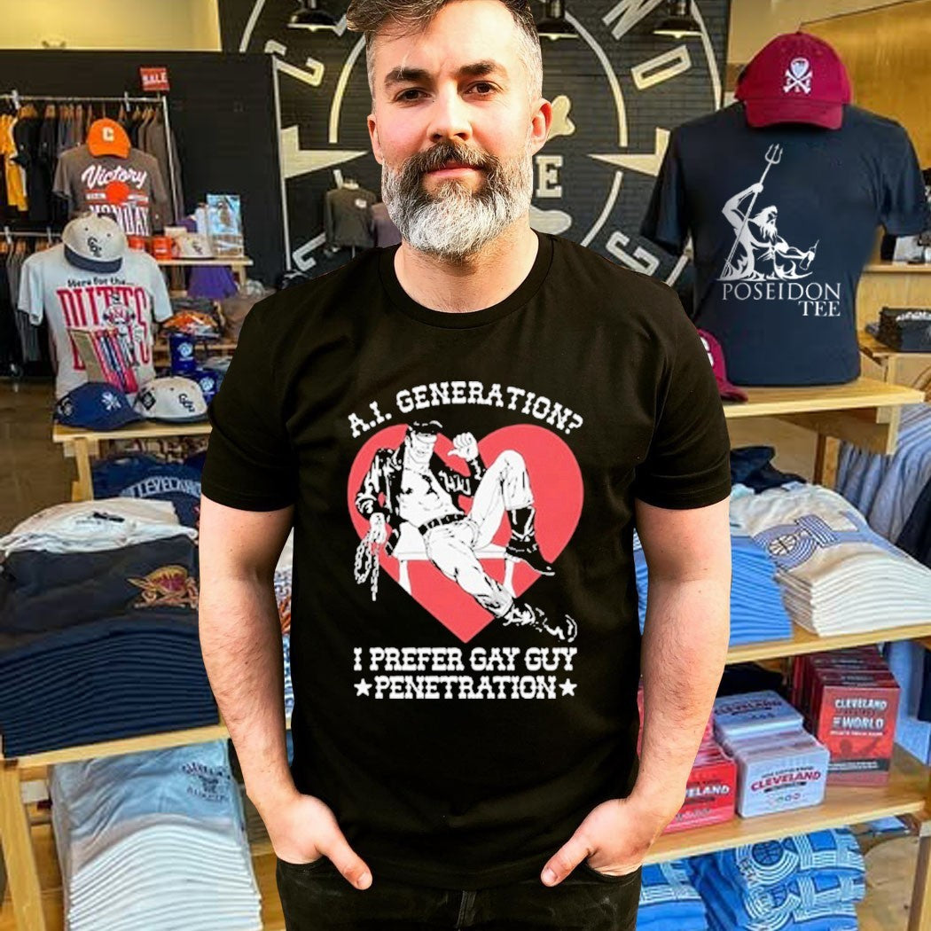 A.I. Generation I Prefer Gay Guy Penetration T-shirt