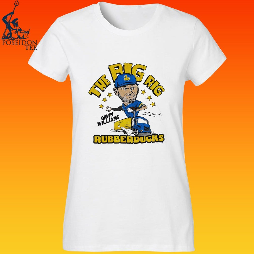 Akron Rubberducks The Big Rig Gavin Williams T-shirt