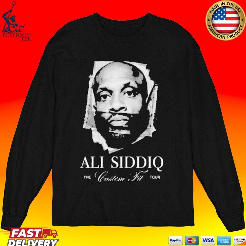 Ali Siddiq Custom Fit Face T-shirt