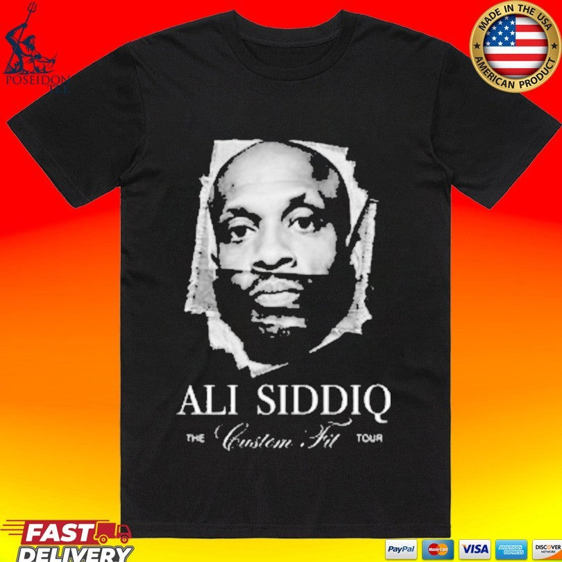 Ali Siddiq Custom Fit Face T-shirt