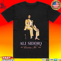 Ali Siddiq Sitting Chair Purple Gold T-shirt