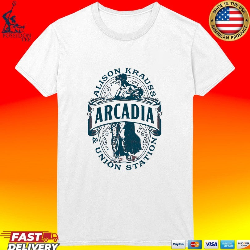 Alison Krauss And Union Station Arcadia Logo T-shirt