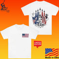America 250 1776 2026 Fighter Jet T-shirt