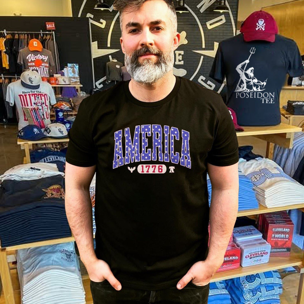 America Vintage Arch 1776 T-shirt