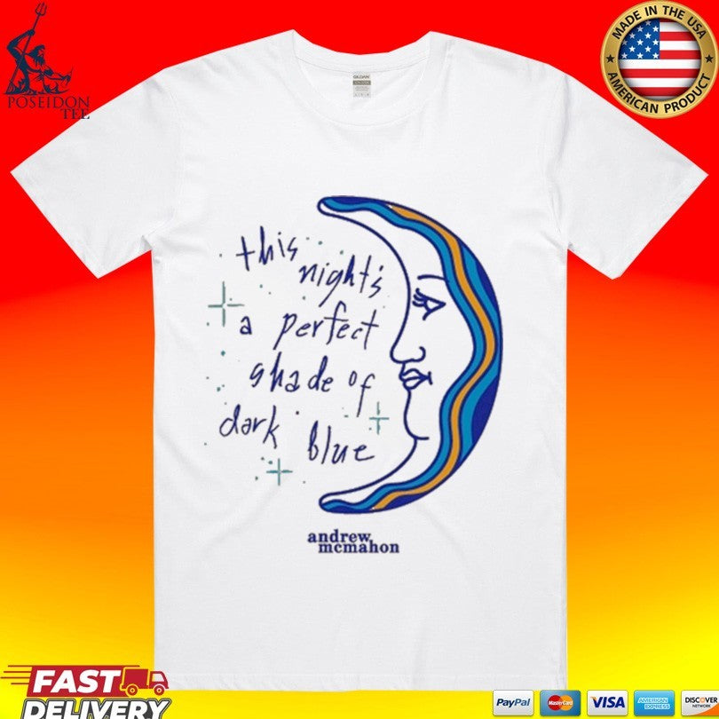 Andrew Mcmahon Jack’s Mannequin Dark Blue T-shirt