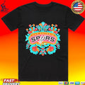 Antonio Spurs Fiesta Basketball Floral Nba Playoffs 2026 T-shirt