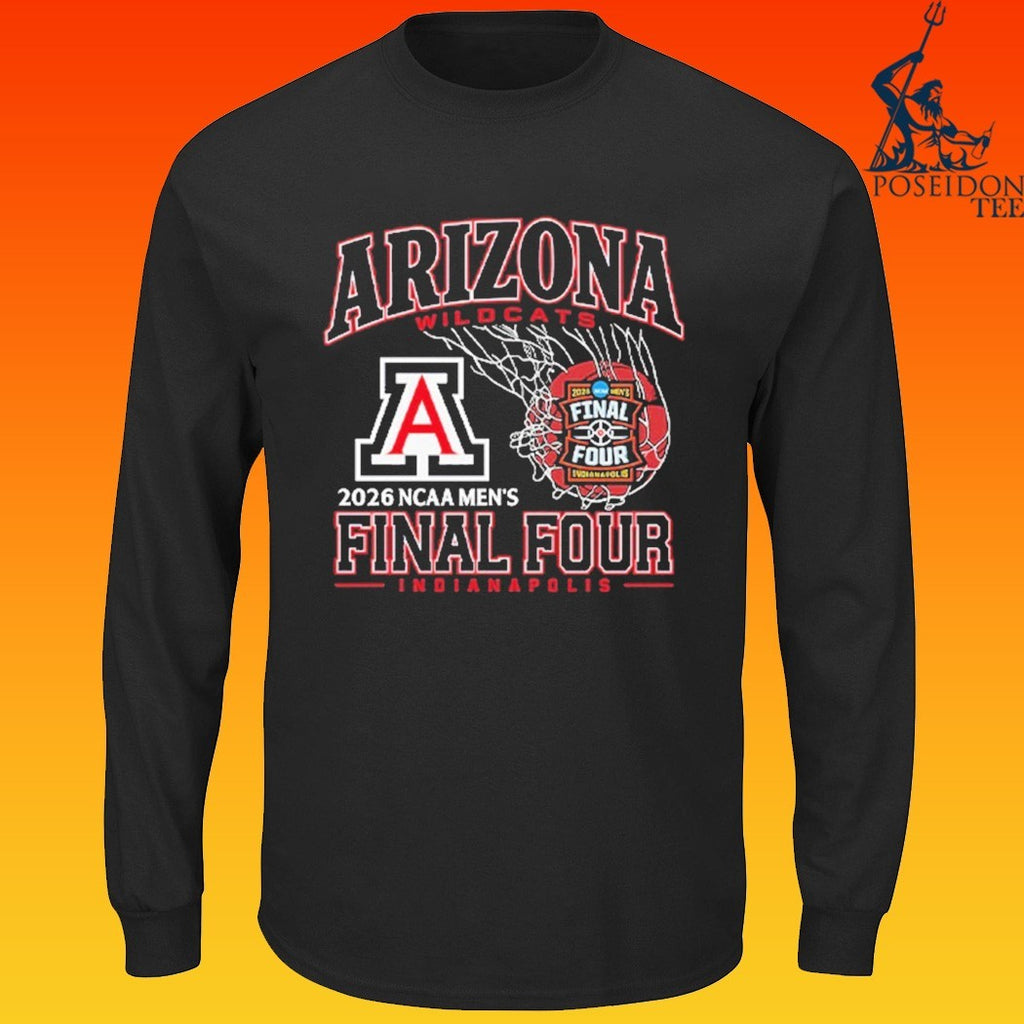 Arizona Wildcats 2026 NCAA Men’s Final Four Indianapolis T-shirt