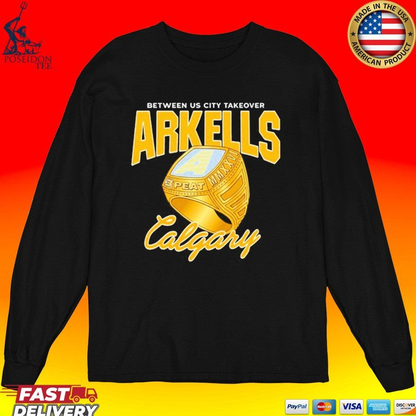 Arkells Between Us City Takeover 2026 Calgary T-shirt