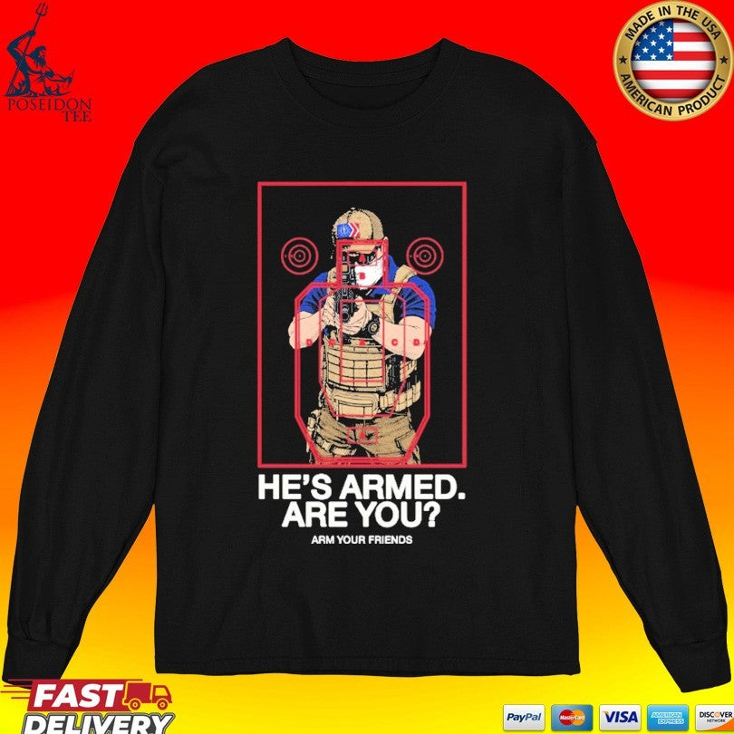 Arm Your Friends He’s Armed Are You Khaki Klan T-shirt