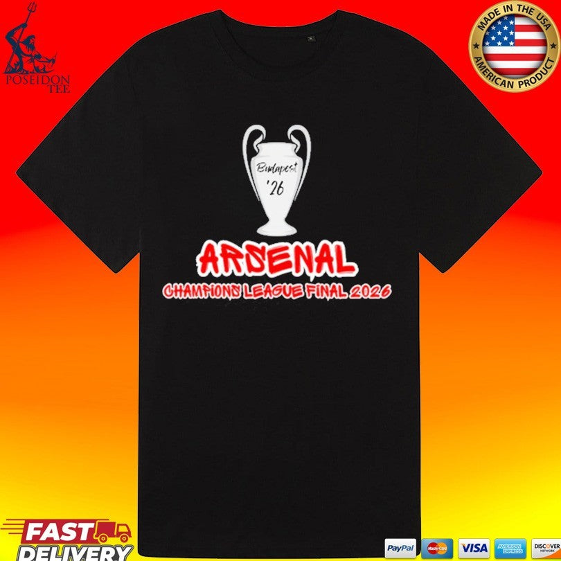 Arsenal Champions League Final 2026 T-shirt