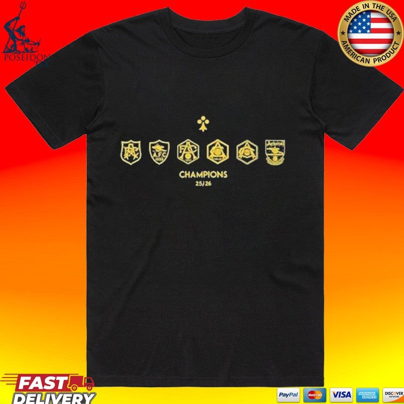 Arsenal Uefa Champions League 2025 2026 T-shirt