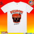 Astrofat Negroni Gin Vermouth Campari And Orange Peel T-shirt