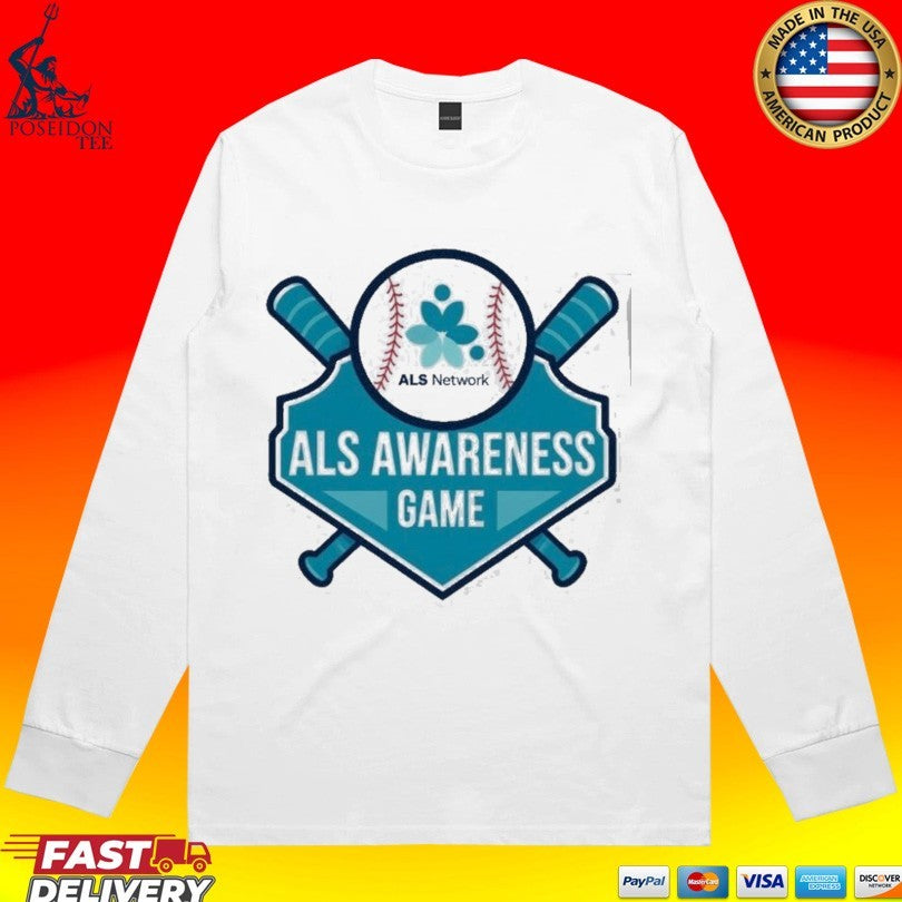 Athletics Als Awareness Game Day T-shirt