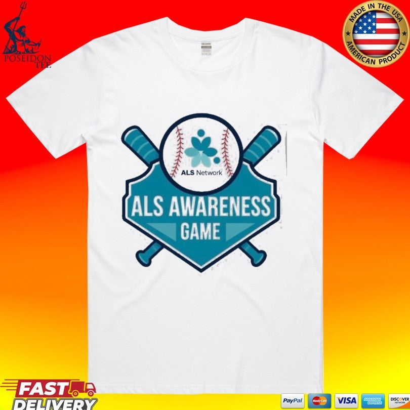 Athletics Als Awareness Game Day T-shirt