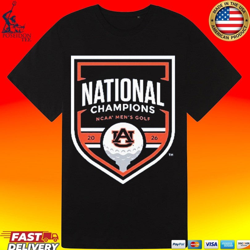 Auburn Tigers 2026 Ncaa Men’s Golf National Champions T-shirt