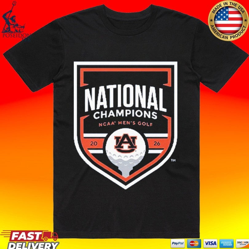 Auburn Tigers 2026 Ncaa Men’s Golf National Champions T-shirt