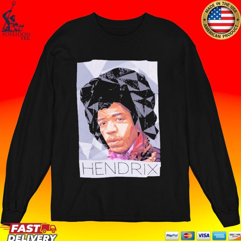 Authentic Hendrix Fractal Photo T-shirt