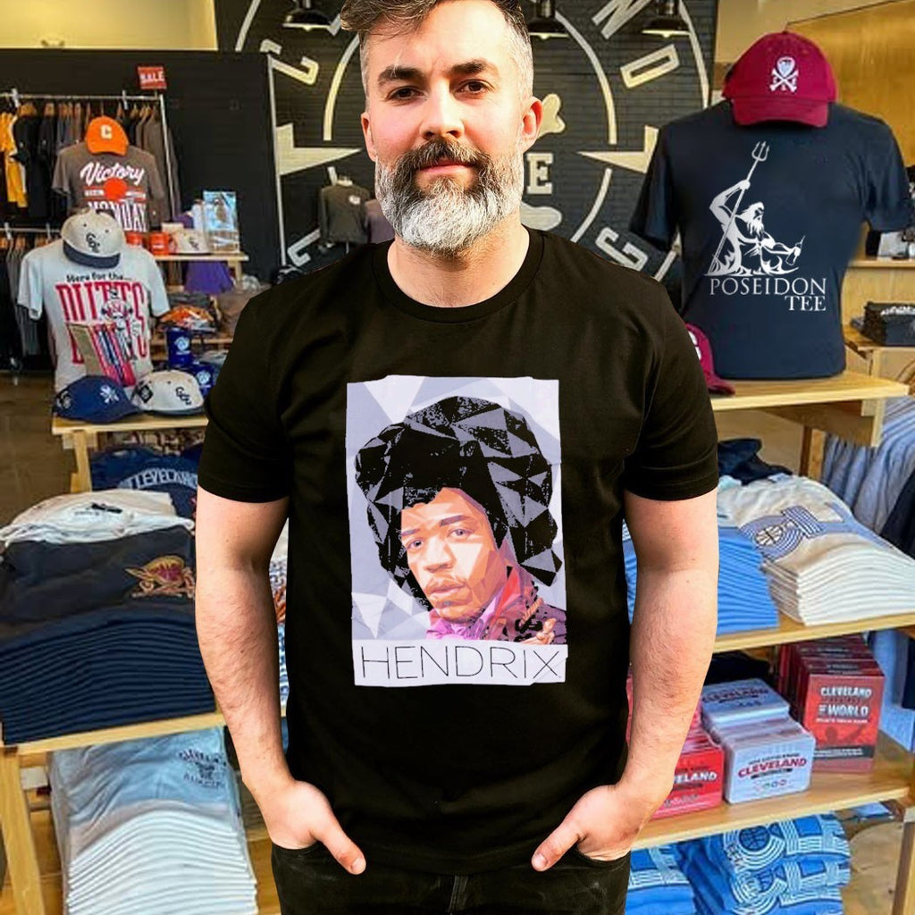 Authentic Hendrix Fractal Photo T-shirt