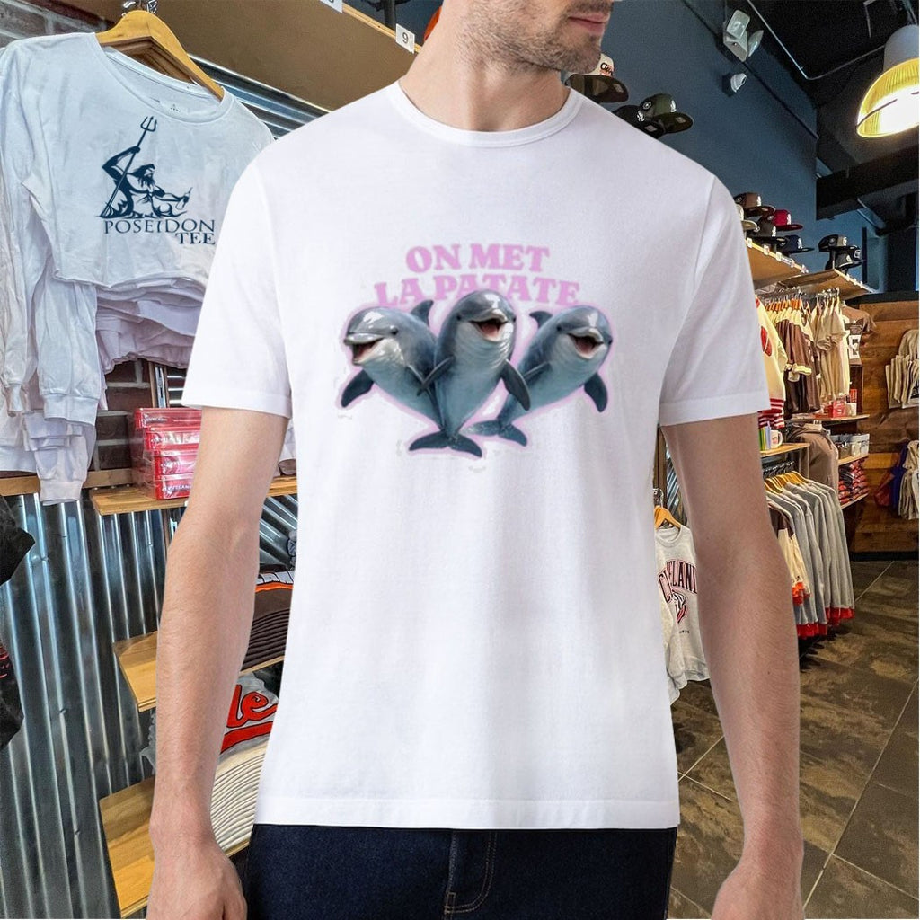 Average On Met La Patate Rob Dolphin T-shirt