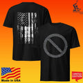 Awge Don’t Be Dumb Tour Rhinestone Flag T-shirt