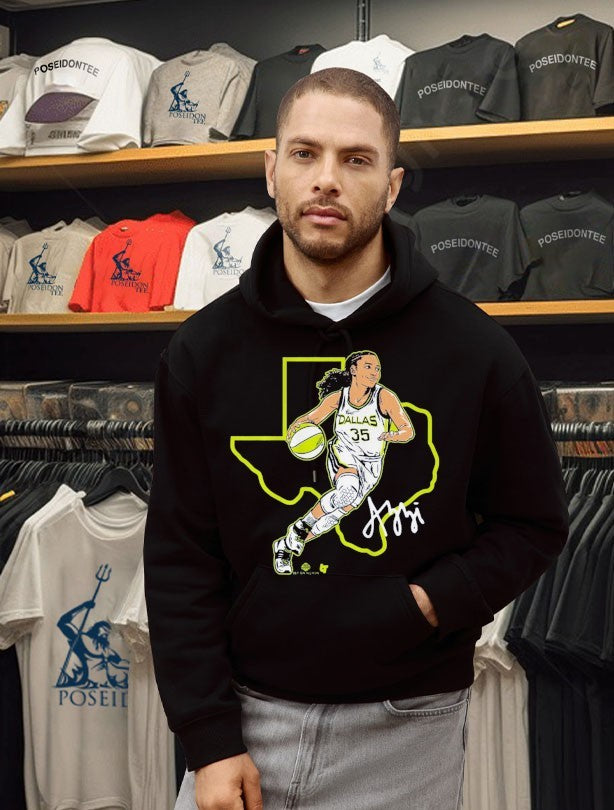 Azzi Fudd Dallas State Star T-shirt