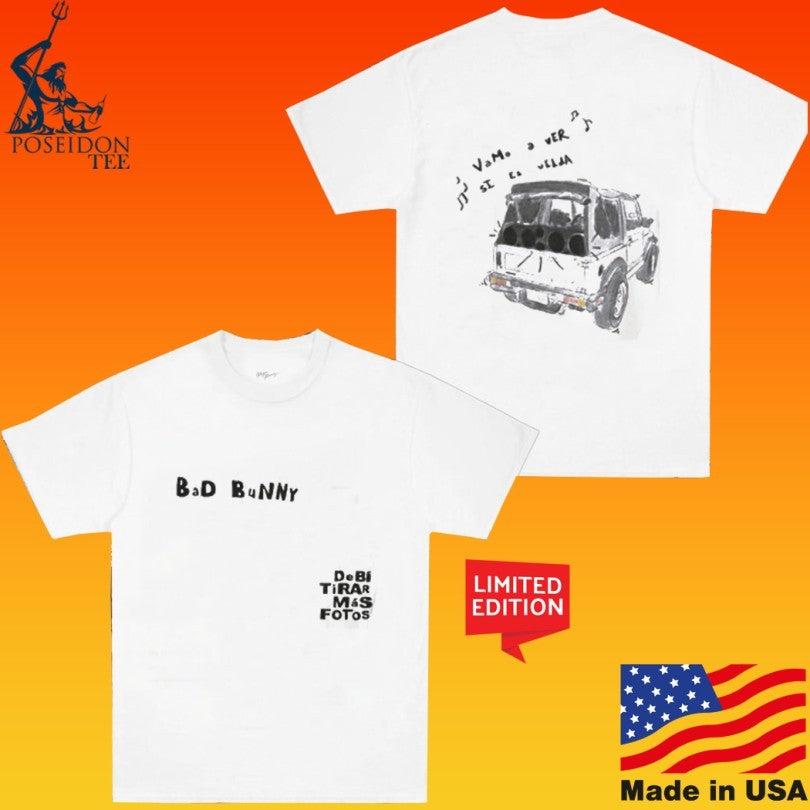 Bad Bunny Vamos A Ver Si Es Velda T-shirt