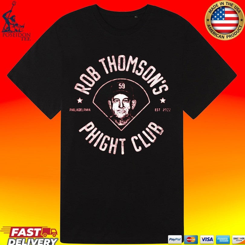 Bailey Falter Rob Thomson’s Phight Club T-shirt
