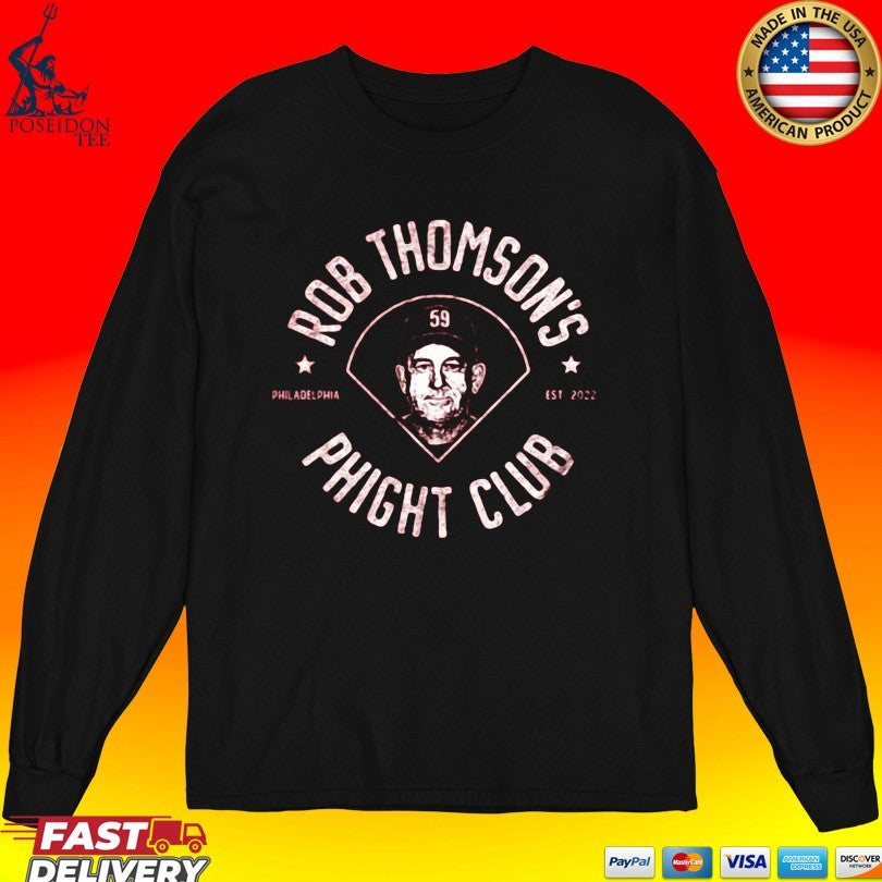Bailey Falter Rob Thomson’s Phight Club T-shirt