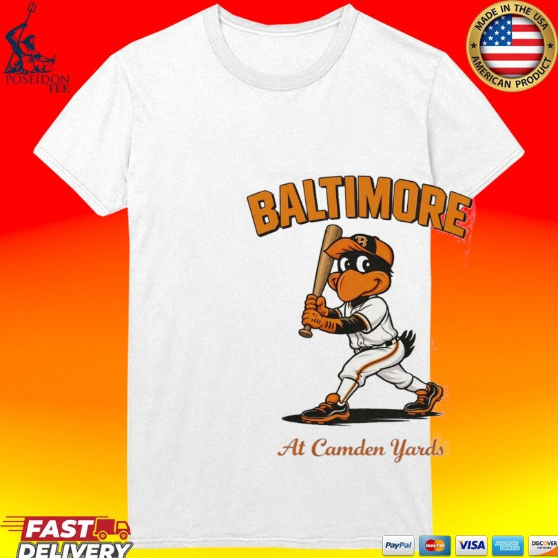 Baltimore At Camden Yards The Yard Bird Micro T-shirt