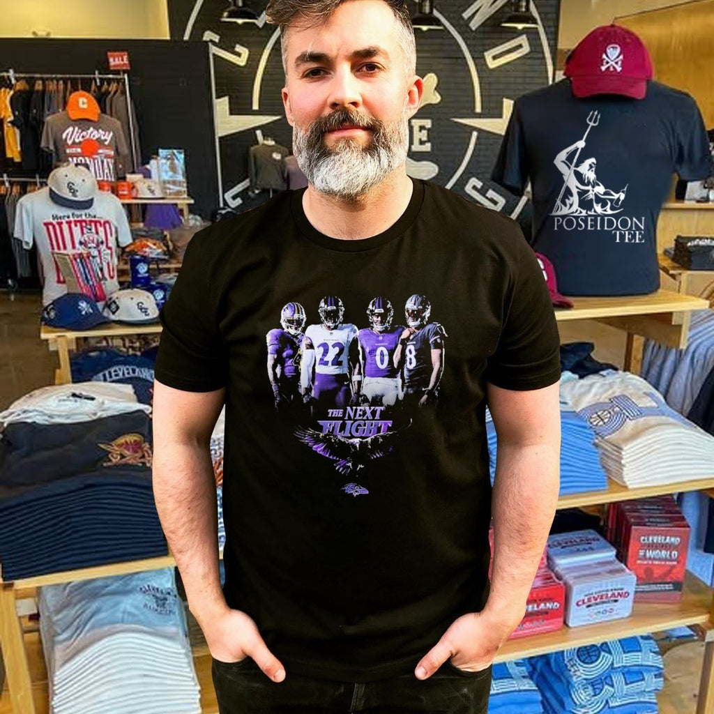 Baltimore Ravens The Next Flight T-shirt