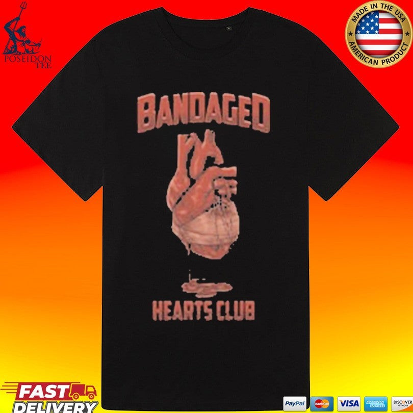 Bandaged Hearts Club T-shirt