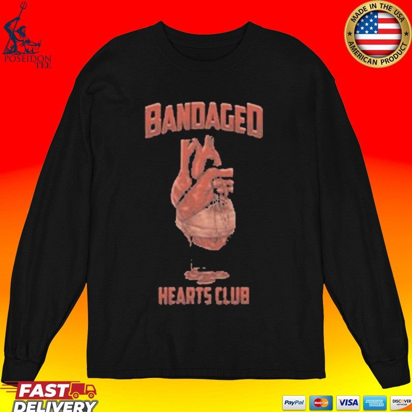 Bandaged Hearts Club T-shirt