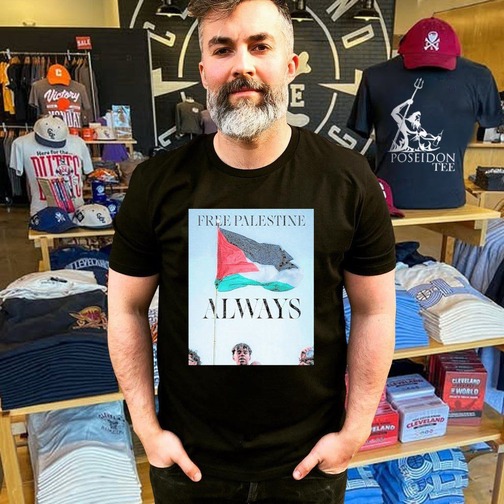 Barcelona FC Lamine Yamal Free Palestine Flag T-shirt