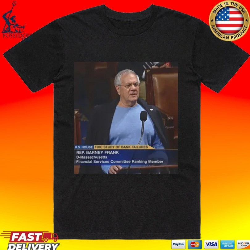 Barney Frank Blue T-shirt