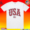 Baseball Usa Est USA 1776 T-shirt