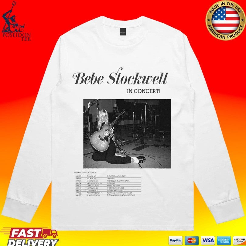 Bebe Stockwell In Concert Tour Sep Oct 2026 T-shirt