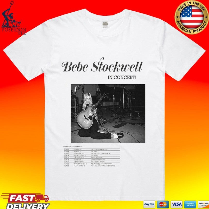 Bebe Stockwell In Concert Tour Sep Oct 2026 T-shirt