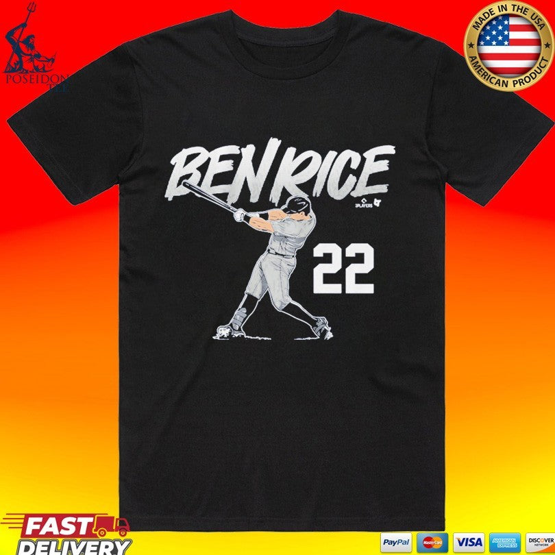 Ben Rice Slugger Swing Number Shirt
