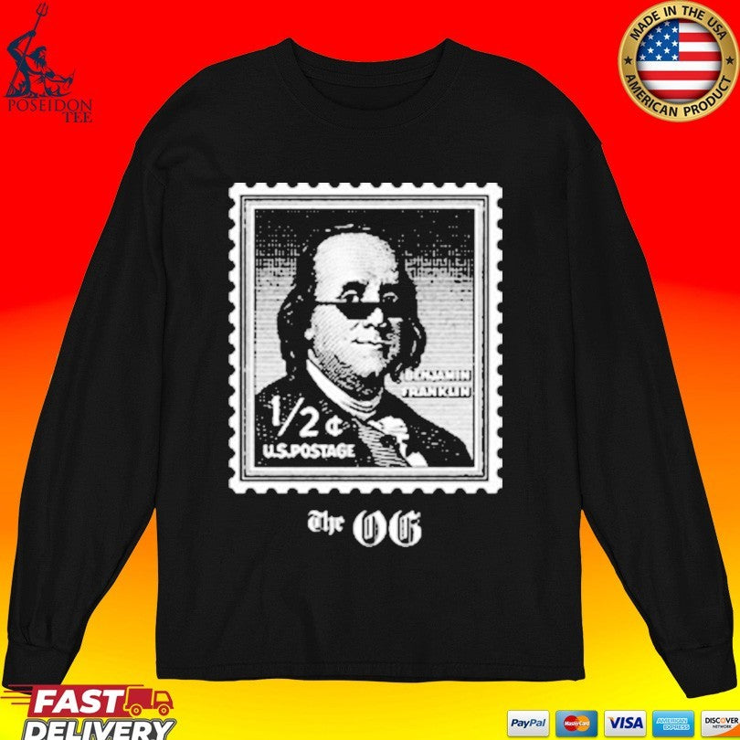 Benjamin Franklin Stamp T-shirt