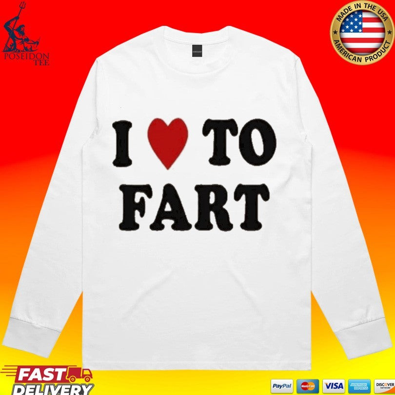 Bert Blyleven I Love To Fart T-shirt