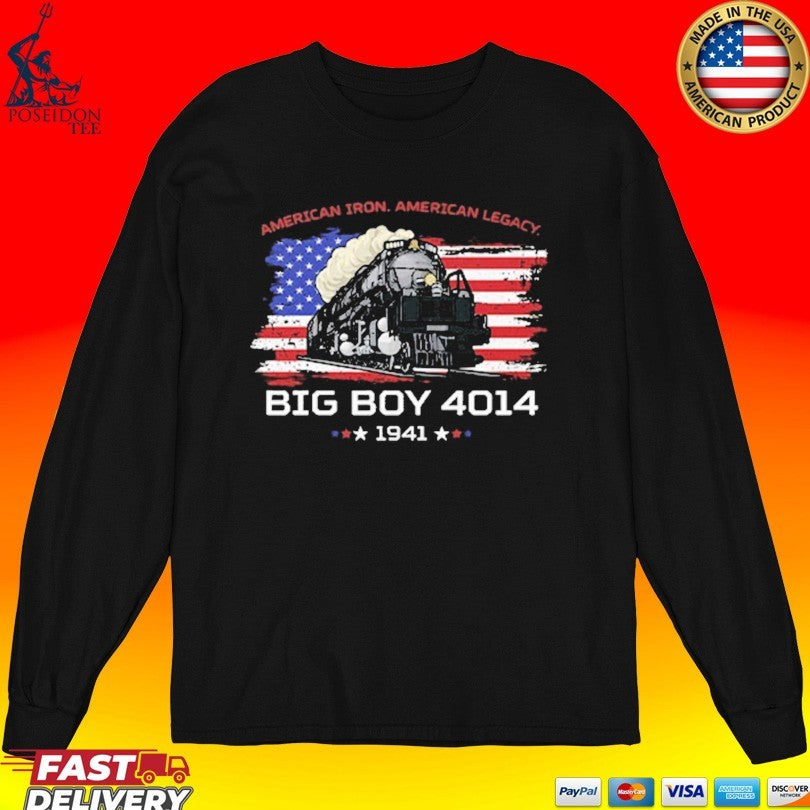 Big Boy 4014 1941 American Iron American Legacy T-shirt