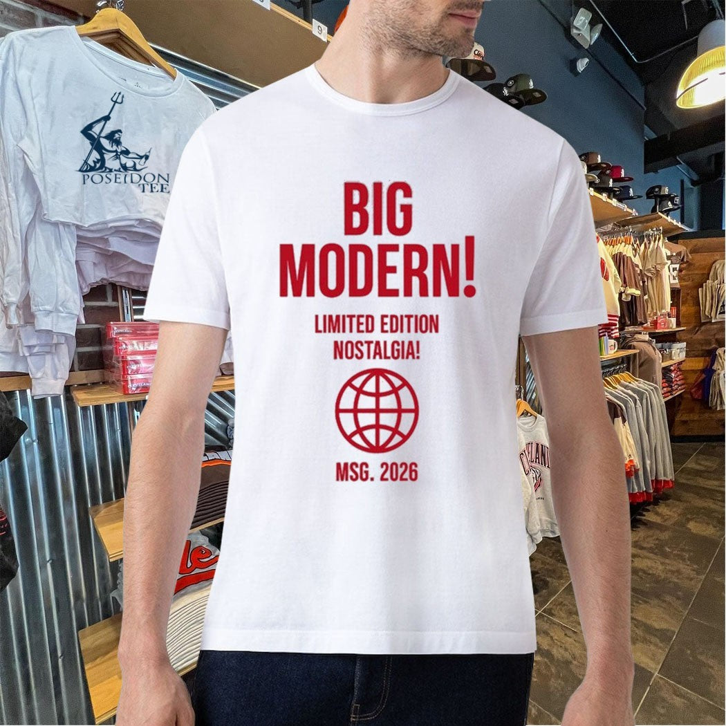 Big Modern Goose 2026 Msg New York T-shirt