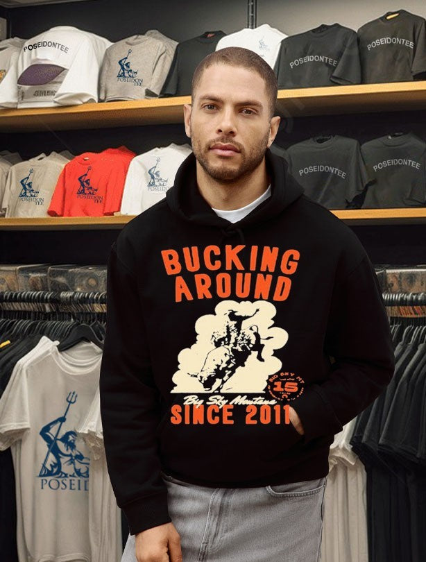 Big Sky Per Bucking Around Since 2011 T-shirt