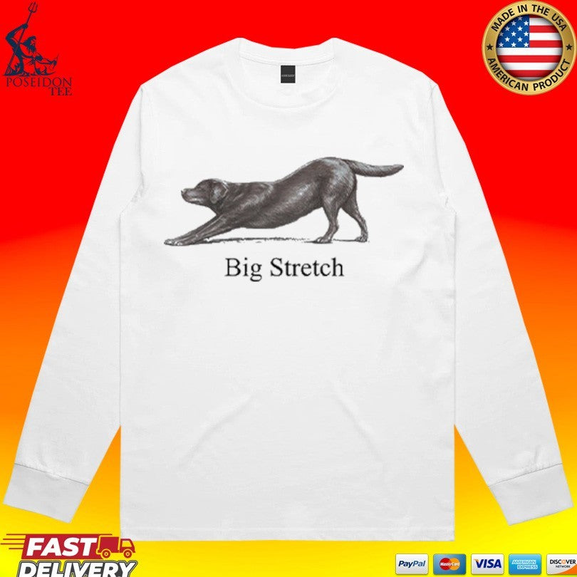 Big Stretch Labrador Retriever Stretching T-shirt
