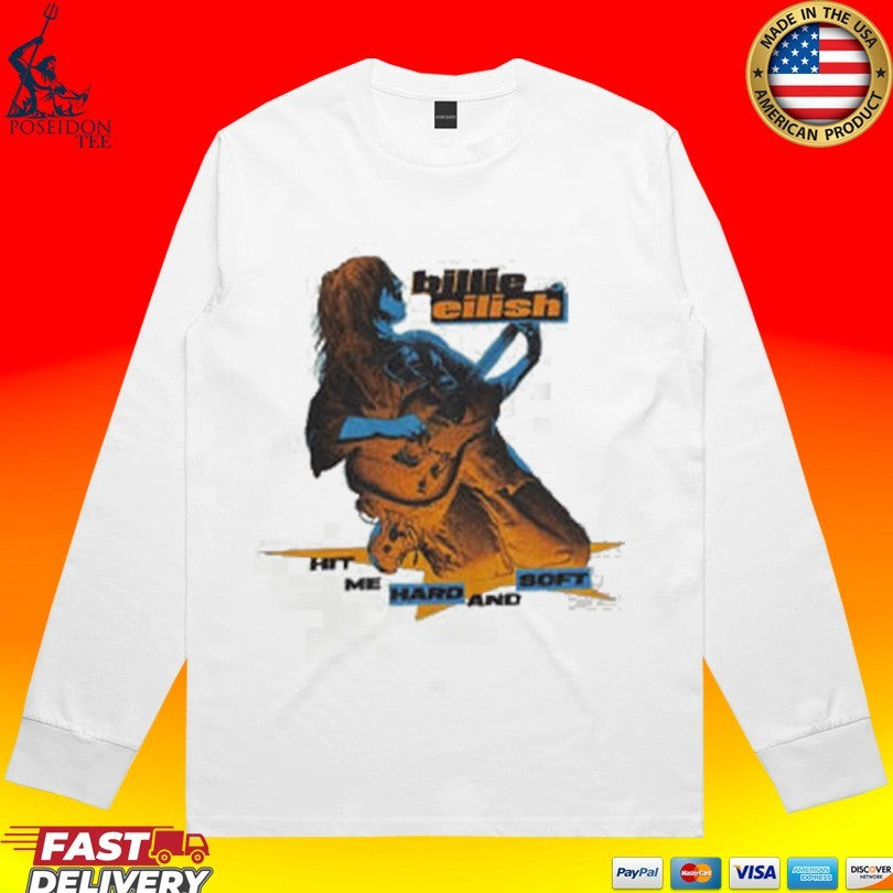 Billie Eilish Hit Me Hard And Soft Guitar T-shirt