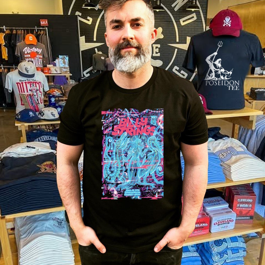 Billy Strings April 10 2026 In Savannah Ga T-shirt